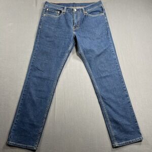 Levi's 511 Jeans Mens 32x30 Blue Slim Fit Dark Wash Denim